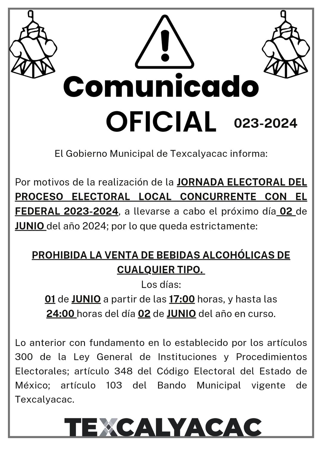 1717120364 562 COMUNICADO OFICIAL