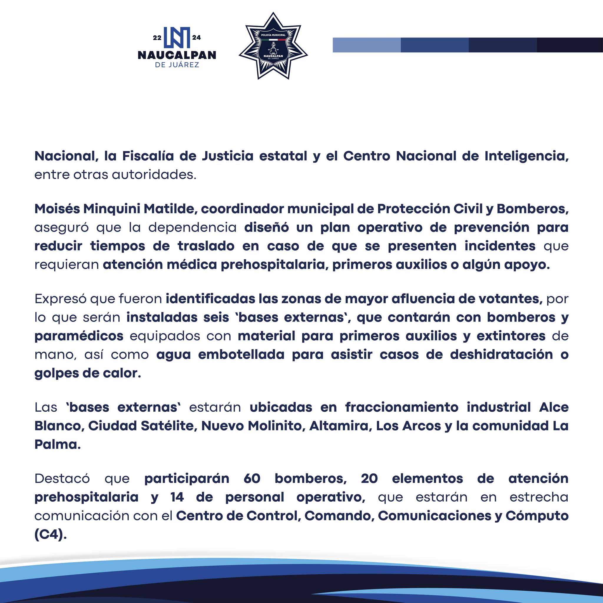 1717214198 163 Operativo de Seguridad para la Jornada Electoral en Naucalpan Este