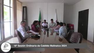 18a Sesion Ordinaria de Cabildo Malinalco 2024