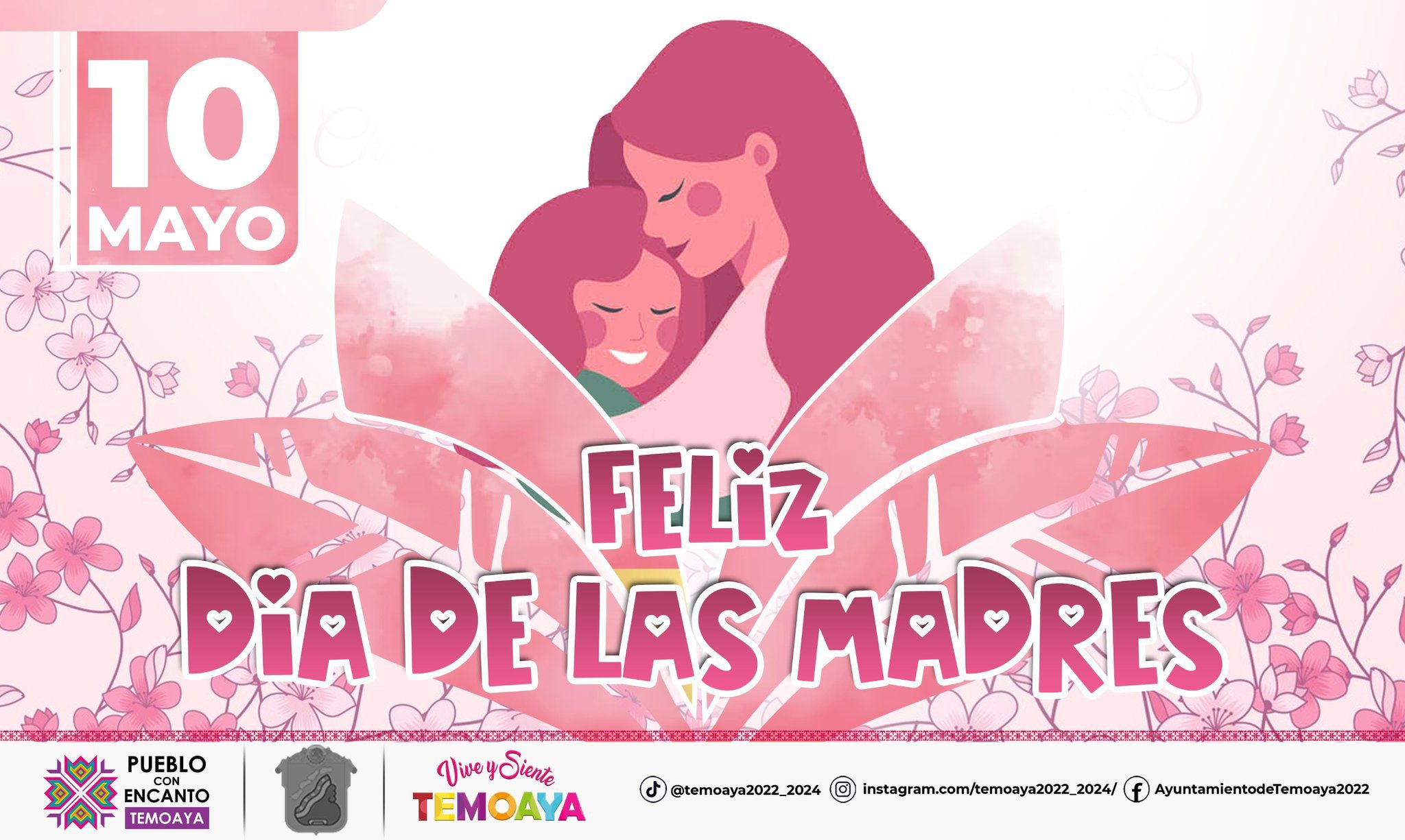 A todas las mamis de Temoaya les deseamos un gran