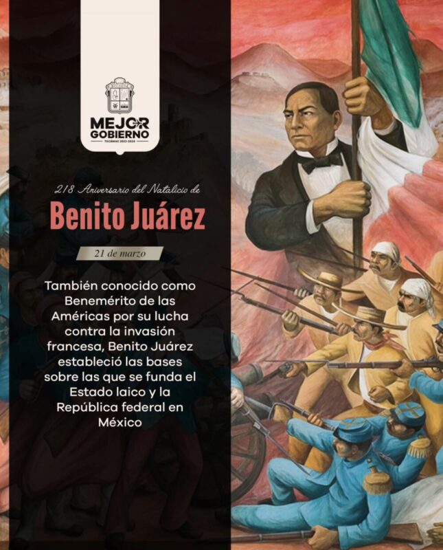 Benito Juárez fue el primer presidente indígena de nuestro país, una persona ape
