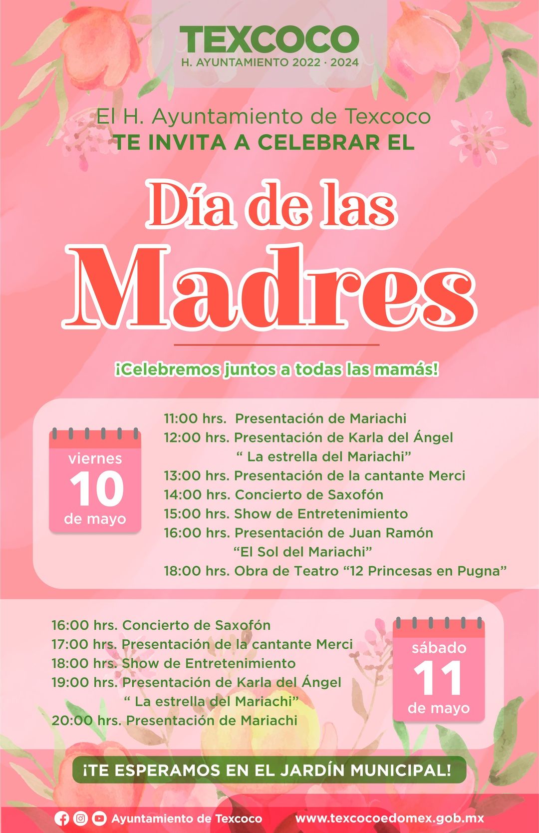 Celebra a mama este 10 de mayo en el Jardin