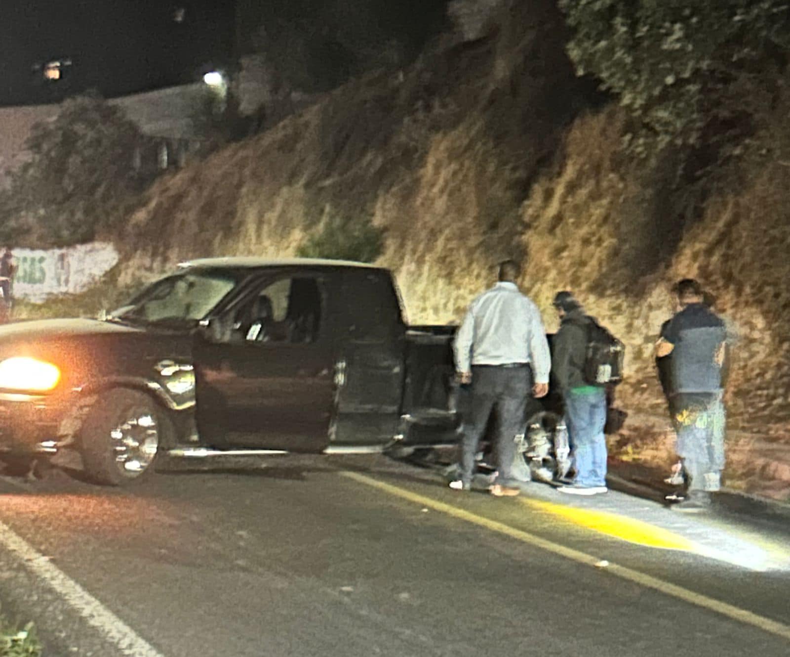 Comunicado Debido a un accidente vial en la zona de