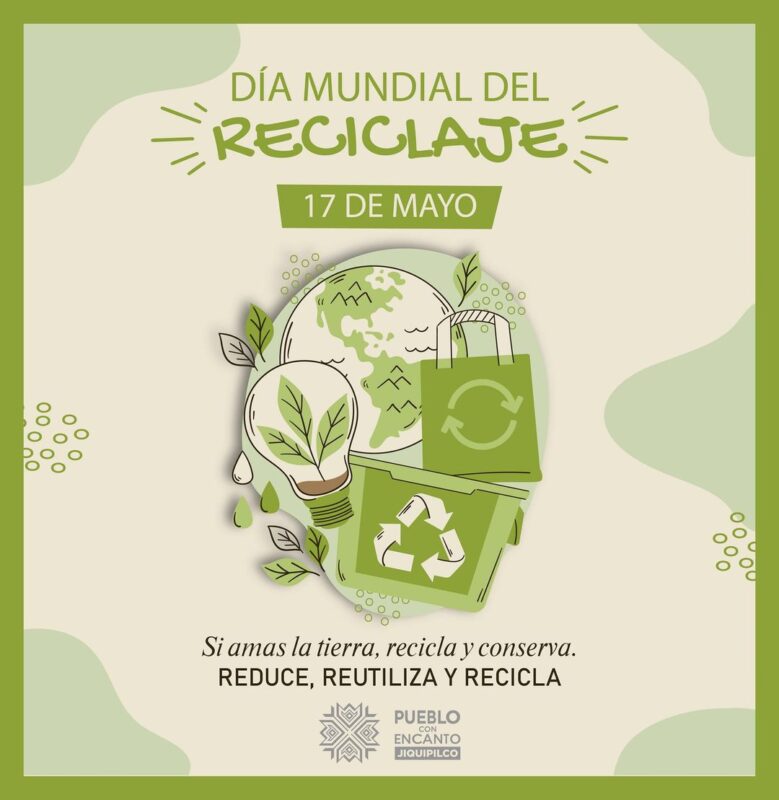 Cuida al planeta y recicla