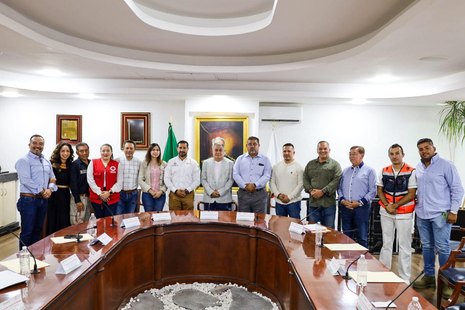 Durante la Decima Sesion del Consejo de Proteccion Civil dieron