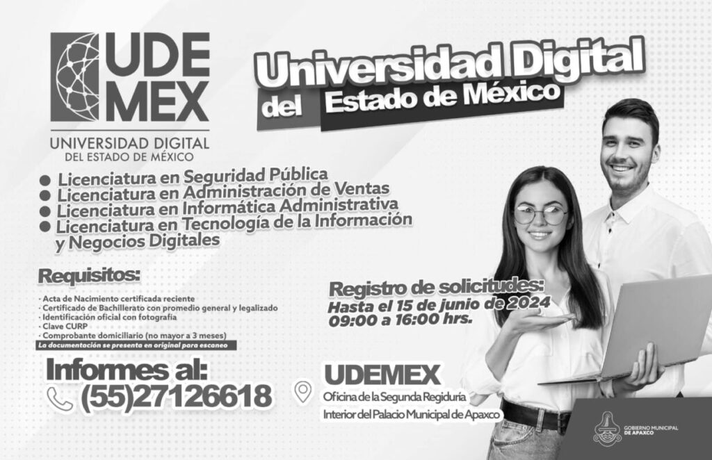 #Educación | Universidad Digital del Estado de México.