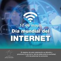 Puede ser una imagen de ‎texto que dice "‎عم 17 de mayo Día mundial del INTERNET AYUNTAMIENTODE ZINACANTEPEC El obietivo de esta celebración es difundiry y promover el I uso de red de redes entre la sociedad, a fin de potenciar la economía‎"‎