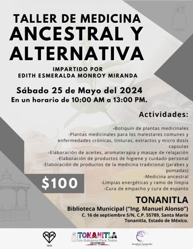 El Ayuntamiento de Tonanitla 2022-2024 invita a toda la comunidad a este taller
