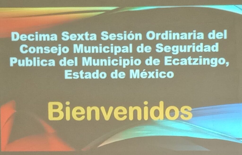 El día de hoy se llevó cabo la 16° Sesión Ordinaria del Consejo Municipal de Seg