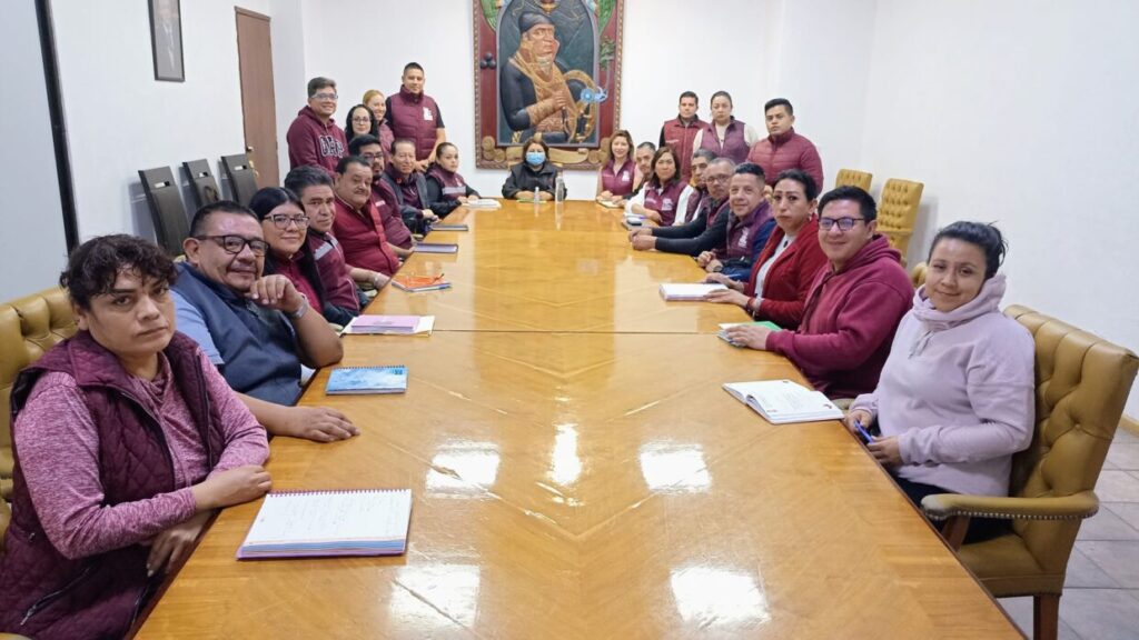 Este jueves, la presidenta municipal por Ministerio de Ley, Angélica Gabriela L