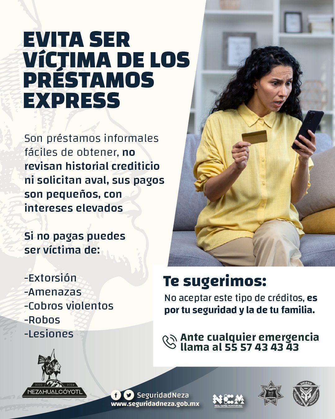 Evita se victima de los prestamos express toma en cuenta