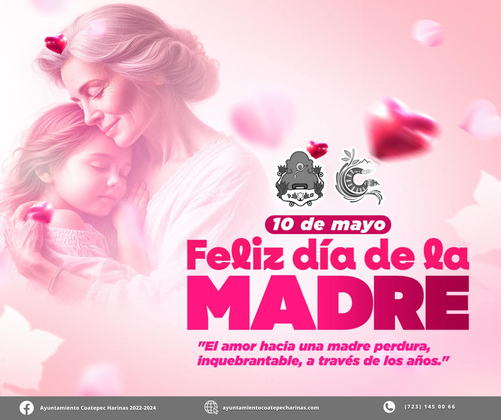 Feliz dia a todas las mamas coatepequenses