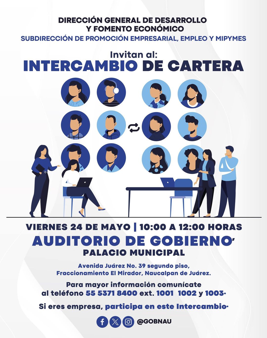 Intercambio de Cartera en Naucalpan