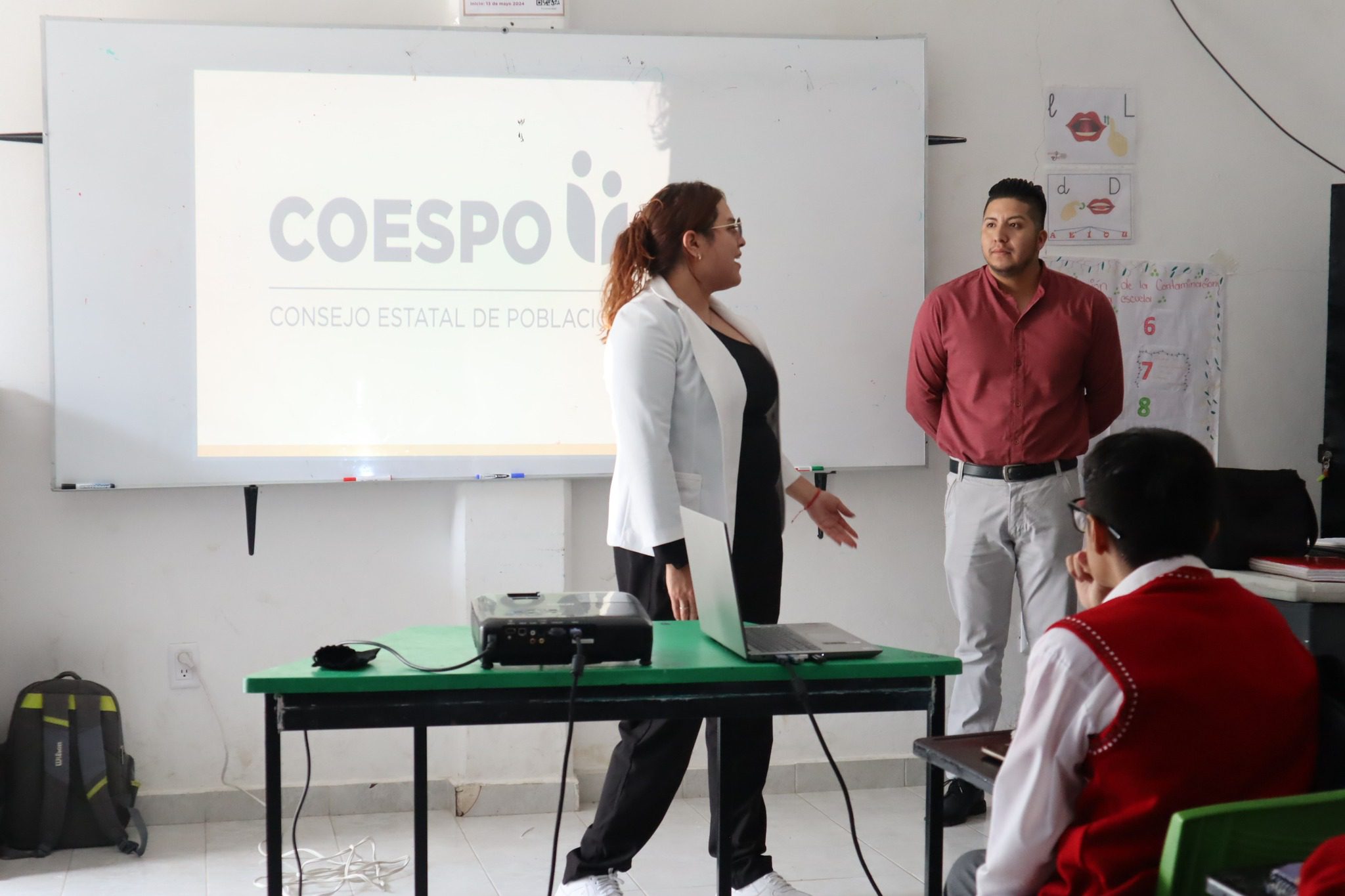 La COESPO en coordinacion con la Direccion de Juventud y