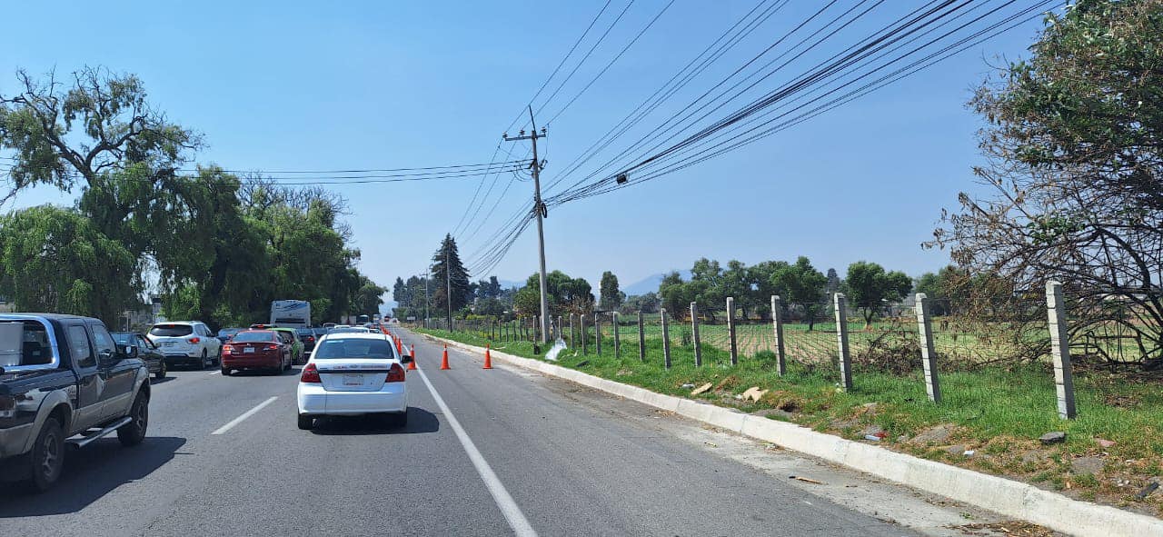 La Junta de Caminos del EdoMex se encuentra realizando trabajos