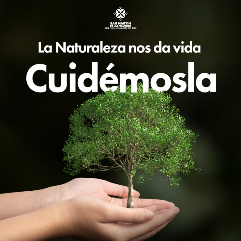 La naturaleza nos da vida nos ofrece todo lo que