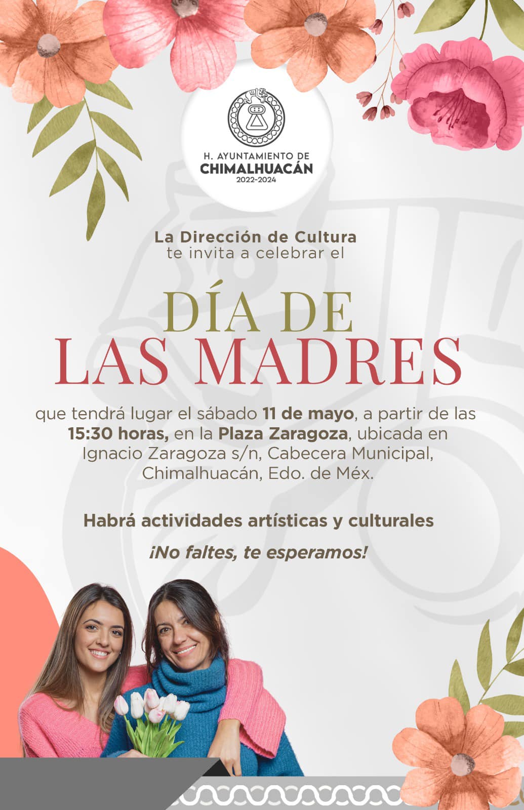 Manana ven a celebrar el Dia de las Madres en