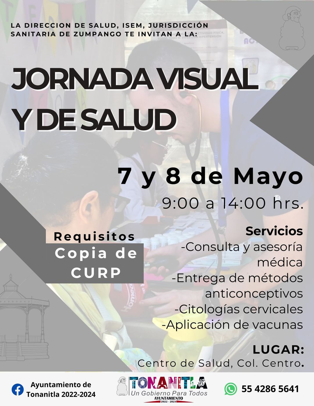 No olvides que hoy tenemos nuestra Jornada Visual y de