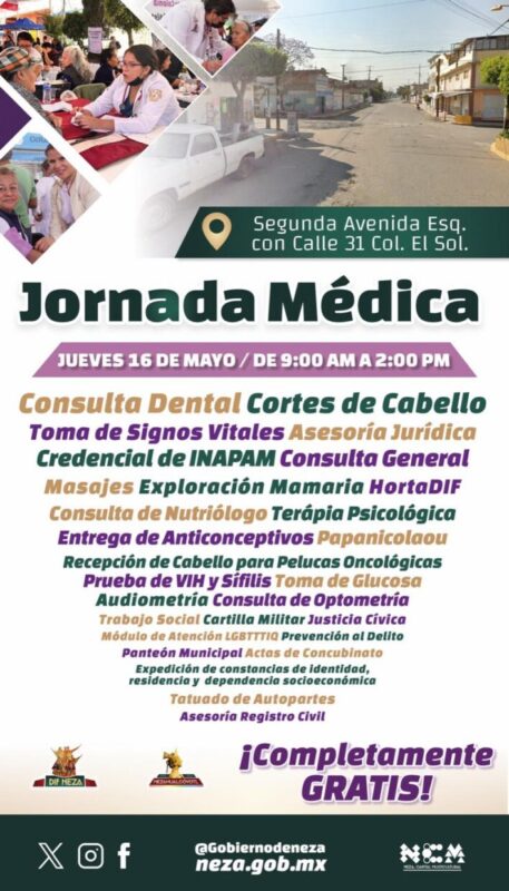 No te pierdas la #JornadaMédica que tendrá lugar este jueves 16 de mayo en la