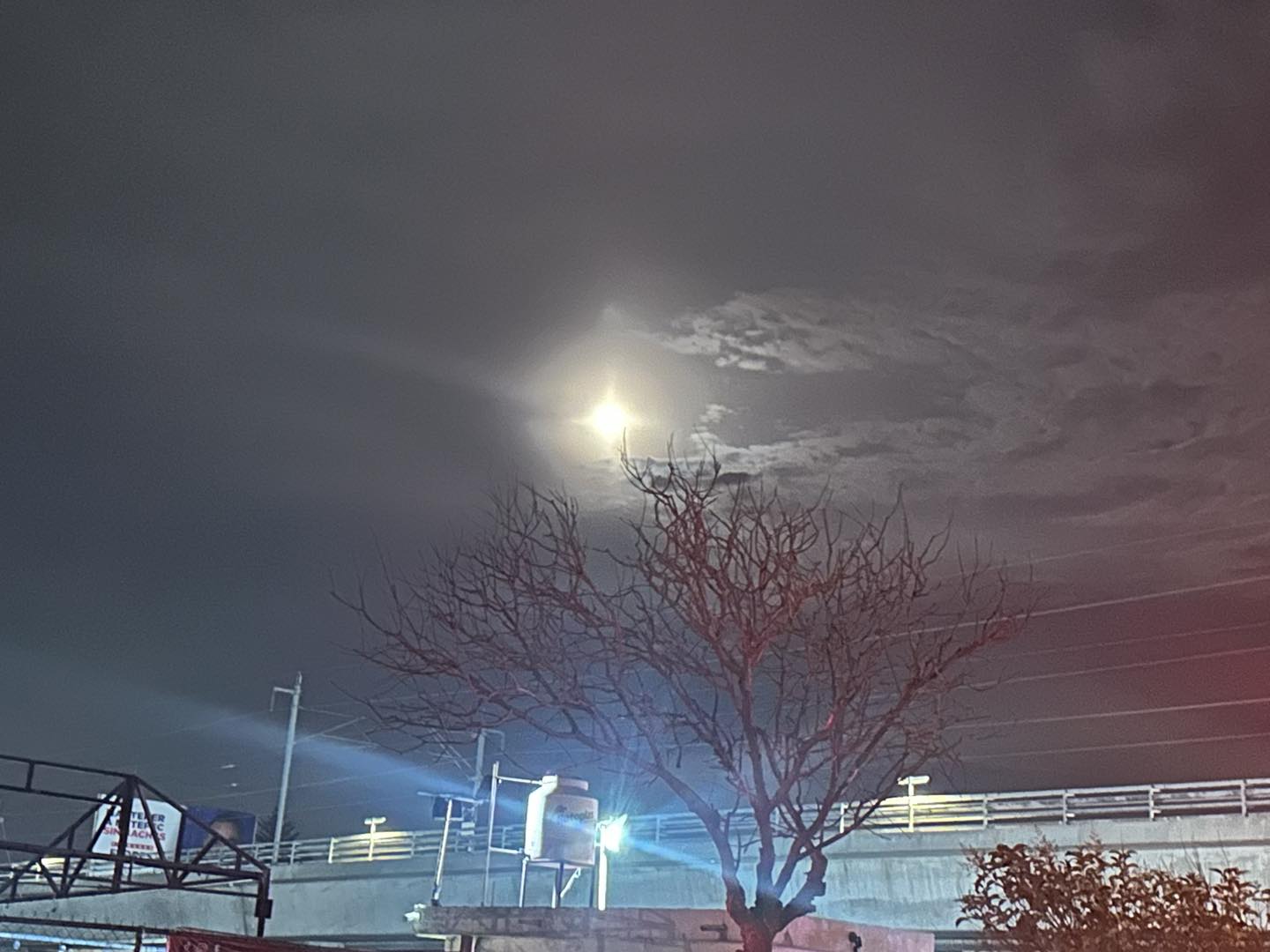 Noche de luna llena