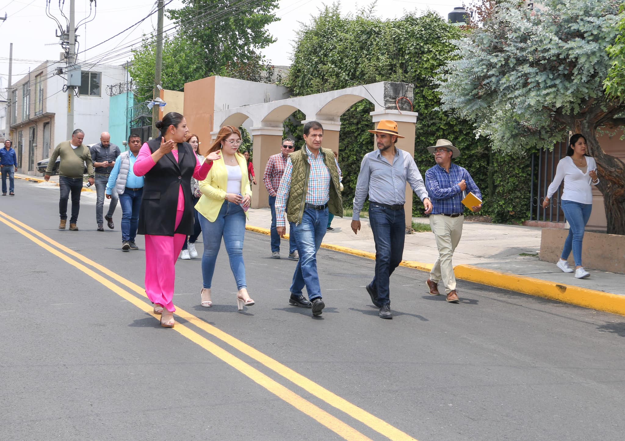 Nuestro Alcalde y vecinos de la Delegacion Cacalomacan realizaron la