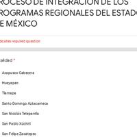 PROCESO DE INTEGRACION DE LOS PROGRAMAS REGIONALES DEL ESTADO DE