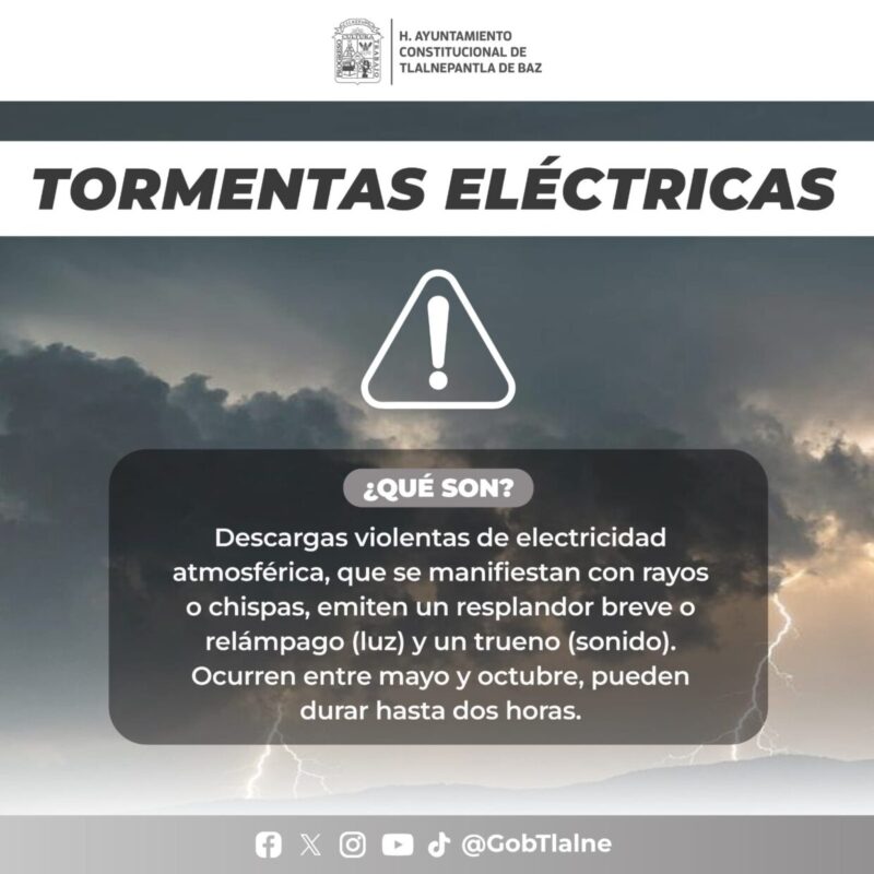 Para esta tarde esperamos nuevamente #lluvias en la #ZMVM. ¡Toma precauciones!