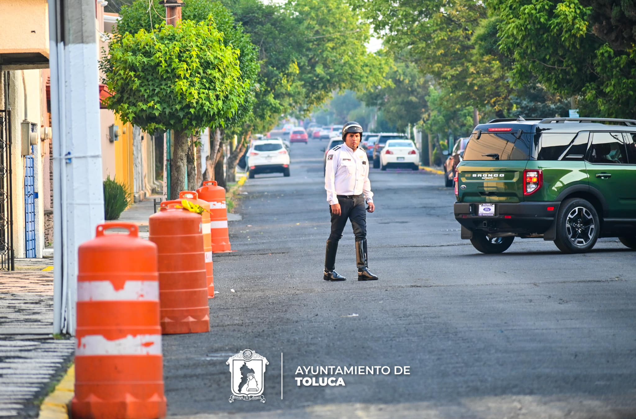 Para garantizar el orden y reducir conflictos de transito se