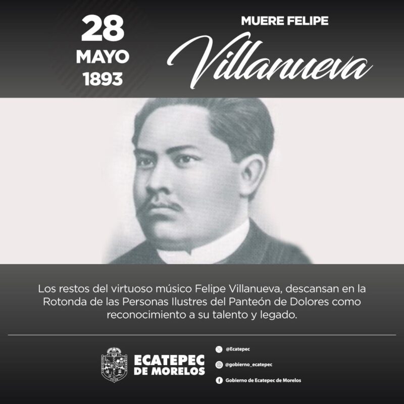 Recordamos el talento de Felipe Villanueva quien fallecio un dia