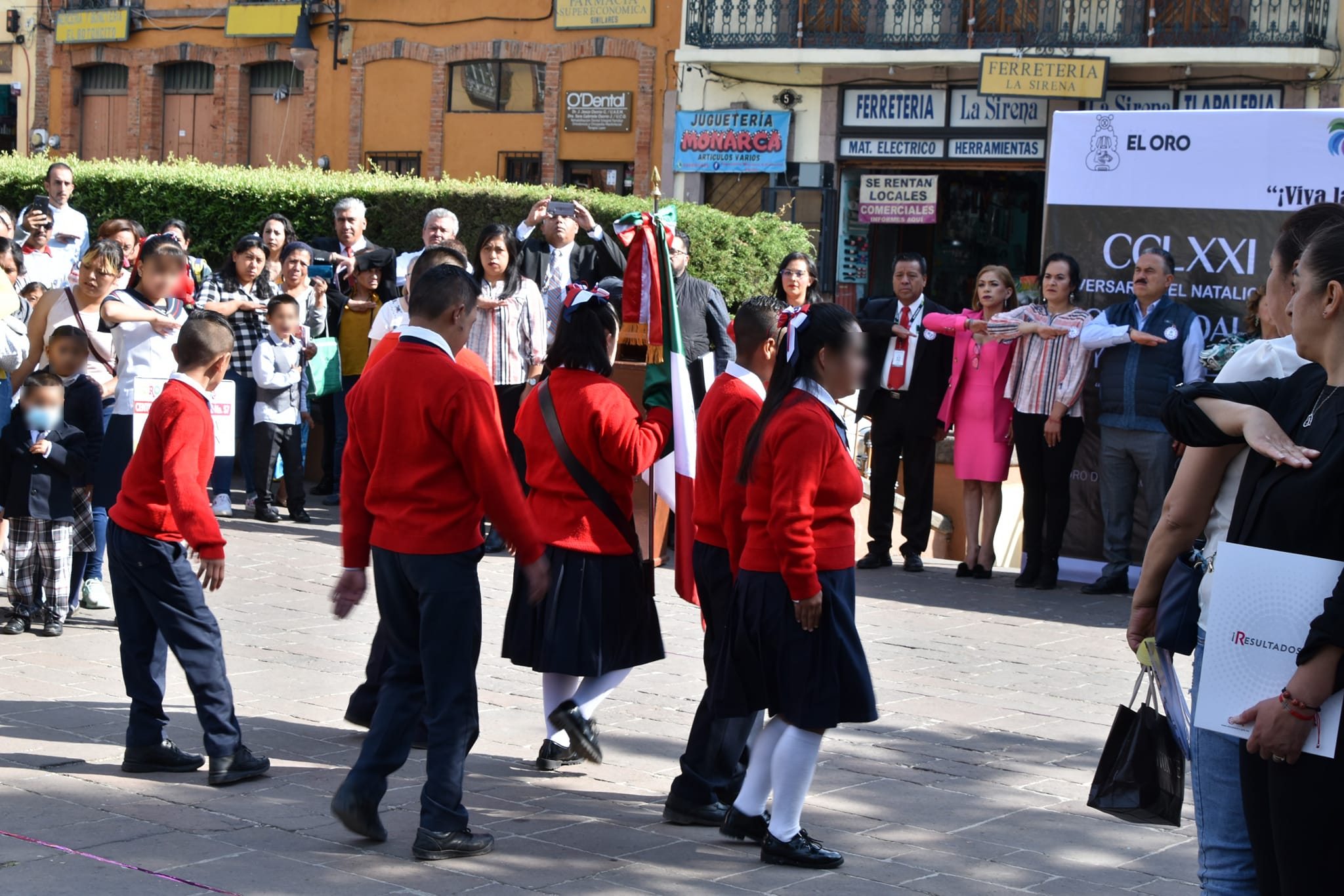 Se llevo a cabo la ceremonia civica para conmemorar el