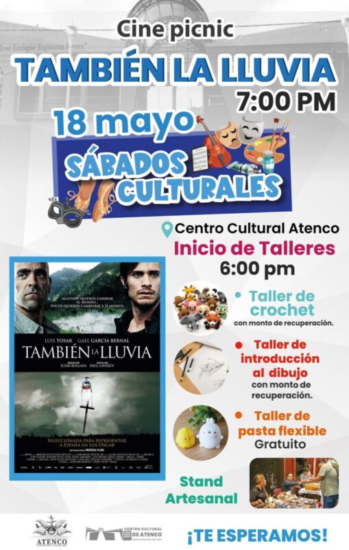 Te esperamos este sabado 18 de mayo a las 6 scaled