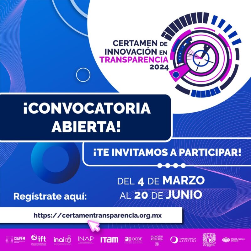 Te presentamos la convocatoria del Certamen de Innovacion en Transparencia scaled