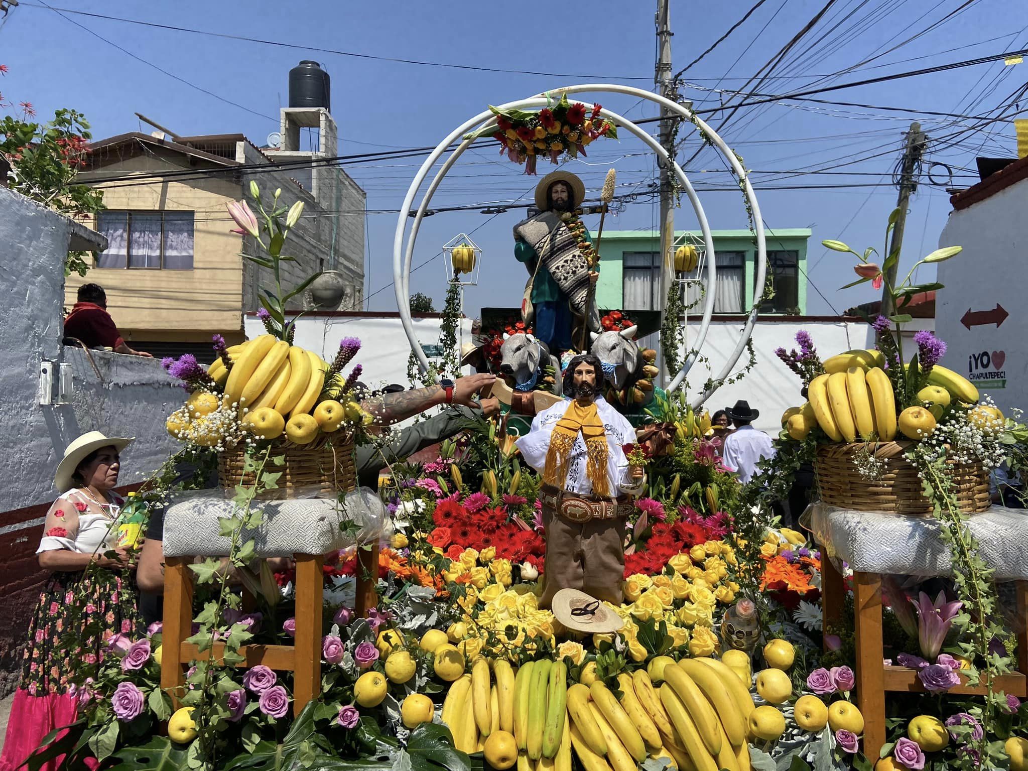 Tradicional paseo en honor a San Isidro Labrador patron de