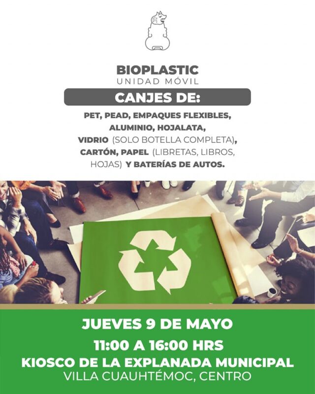 Tus materiales reciclables tienen un valor Bioplastic llega nuevamente para