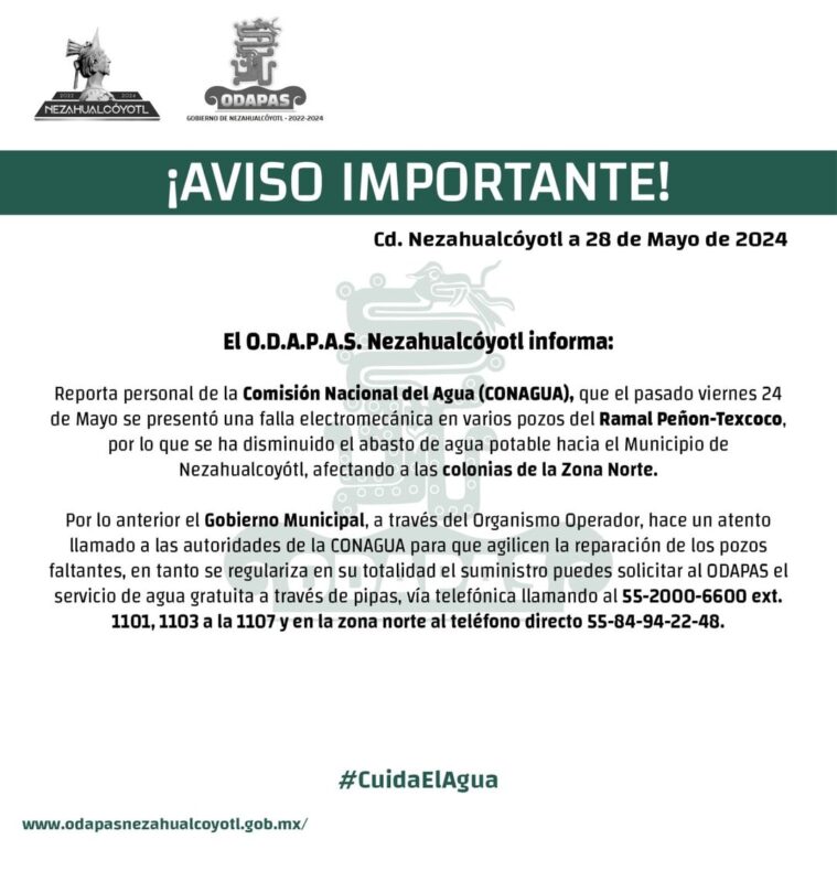 ¡AVISO IMPORTANTE