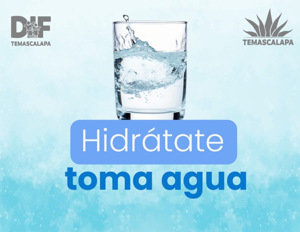 ¡Amigos! Con este intenso calor es súper importante mantenernos hidratados. Recu