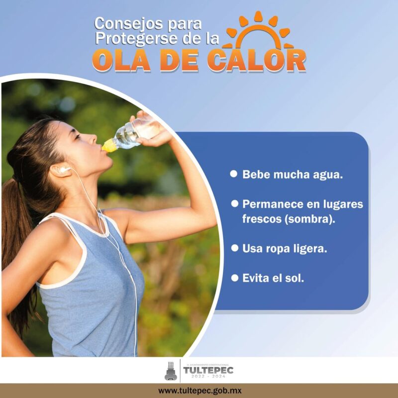 ¡Atencion a todos Con la onda de calor en pleno