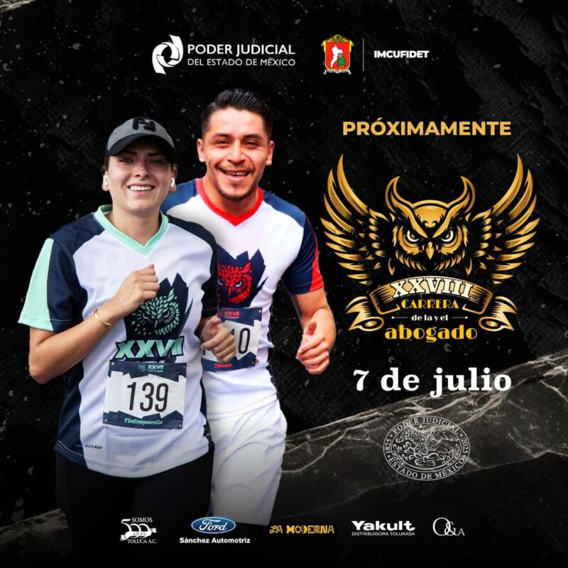 ¡Entrena y alístate para la emocionante Carrera de la y el Abogado 2024!