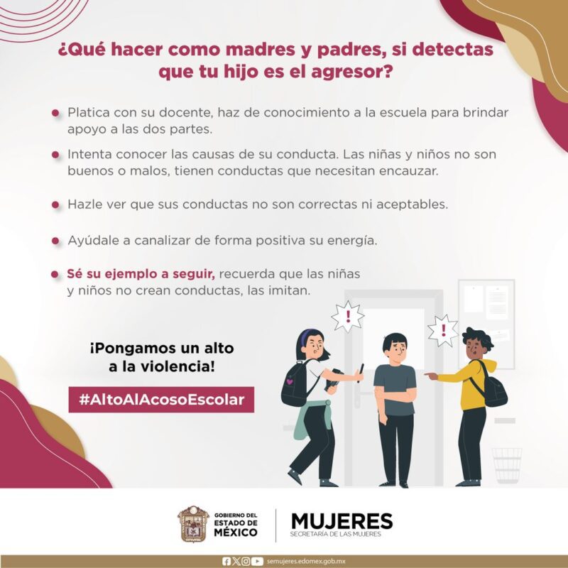 ¡Mamá y papá! Generemos conciencia y promovamos el respeto mutuo poniendo el eje