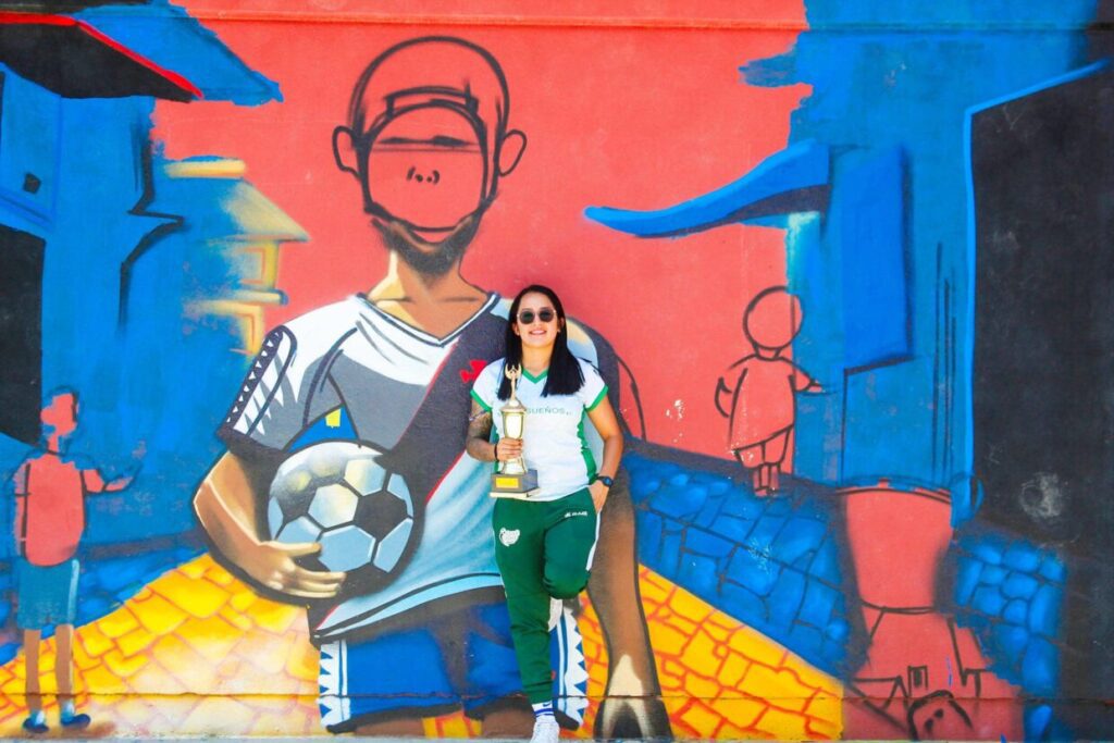 ¡Orgullo ecatepense! Jazmín Guadalupe Trenado Leo, futbolista, entrenadora y vec