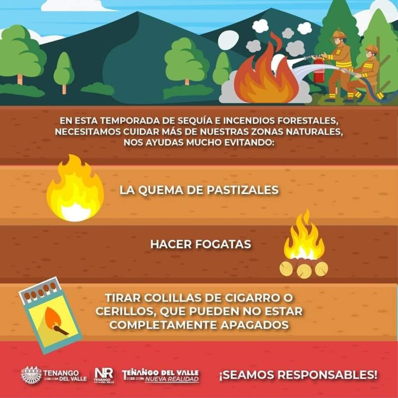 ¡Protejamos nuestros bosques! Ayúdanos a prevenir incendios forestales