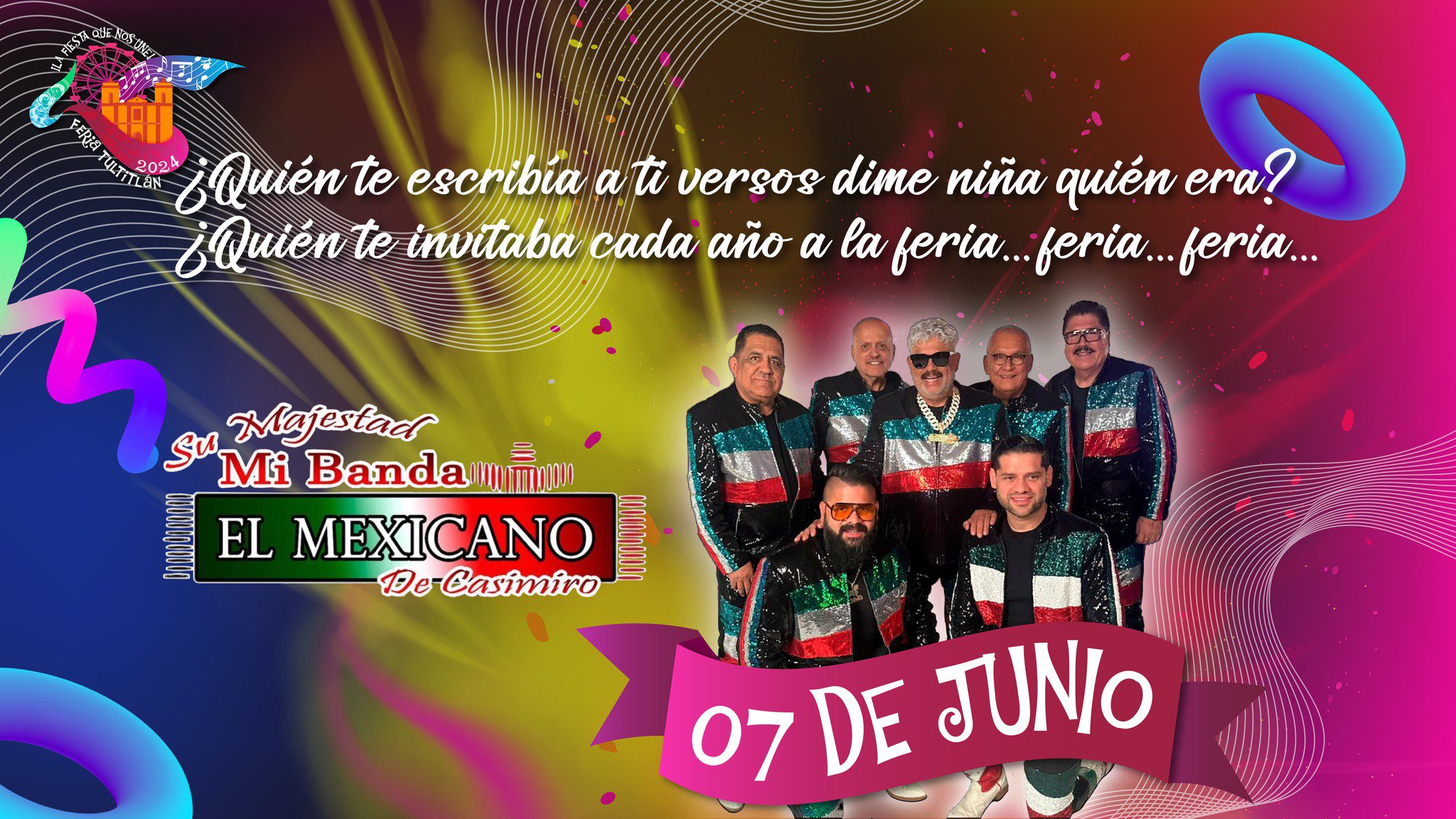 ¡¡MI BANDA EL MEXICANO en la FeriaTultitlan2024