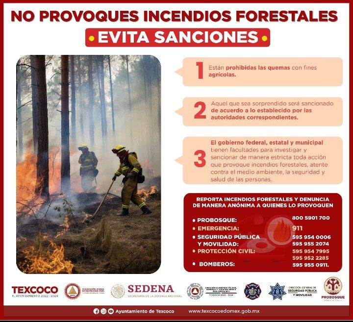 1717246600 Evita sanciones y no provoques incendios forestales Te brindamos los