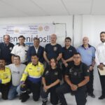 Recibimos al cuerpo de bomberos de la provincia de Buenos