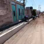 Estamos realizando la continuación en la pavimentación asfáltica de la