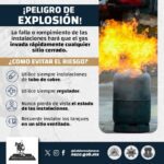 #Prevención | Para el correcto manejo de tanques de #GasLP