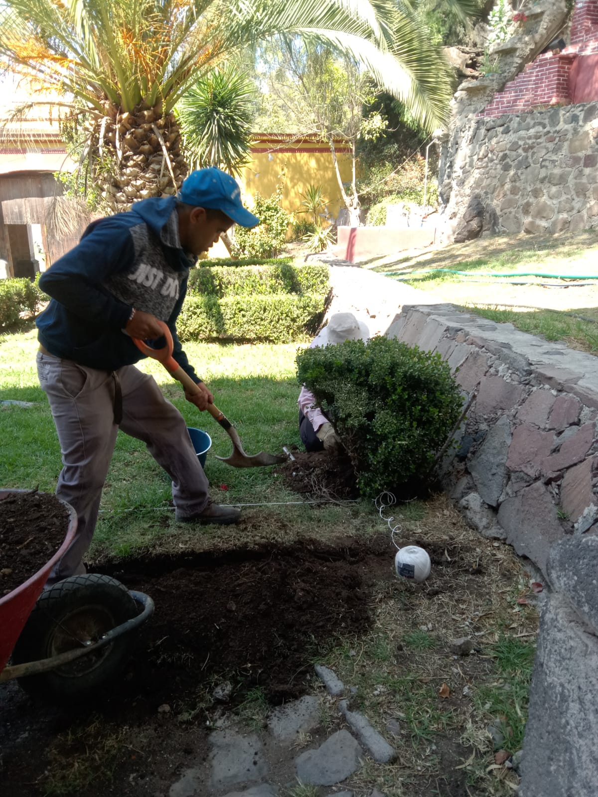 El Ayuntamiento de Texcoco realiza el mantenimiento de las areas