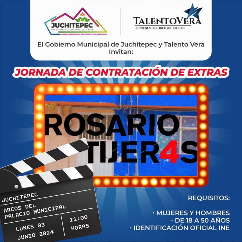 ¡No te pierdas la oportunidad de trabajar como extra en la serie “Rosario Tijera