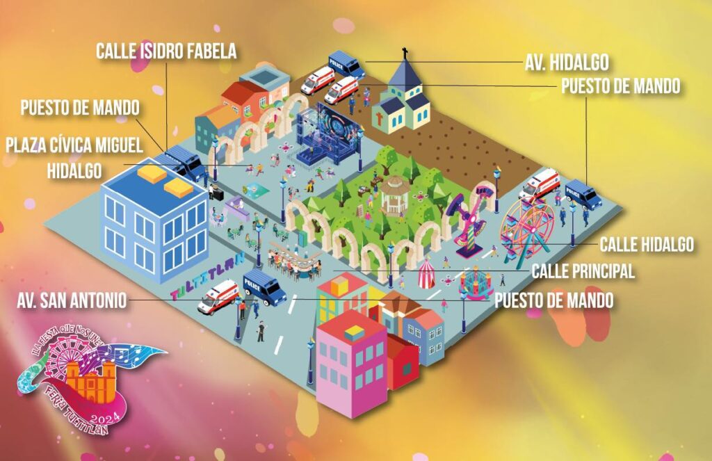 ¡¡INFORMACIÓN IMPORTANTE para la #FeriaTultitlán2024!! ¡¡Ubícate!! Aquí te dej