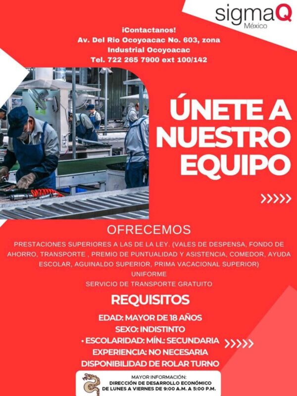 ¿BUSCAS EMPLEO?